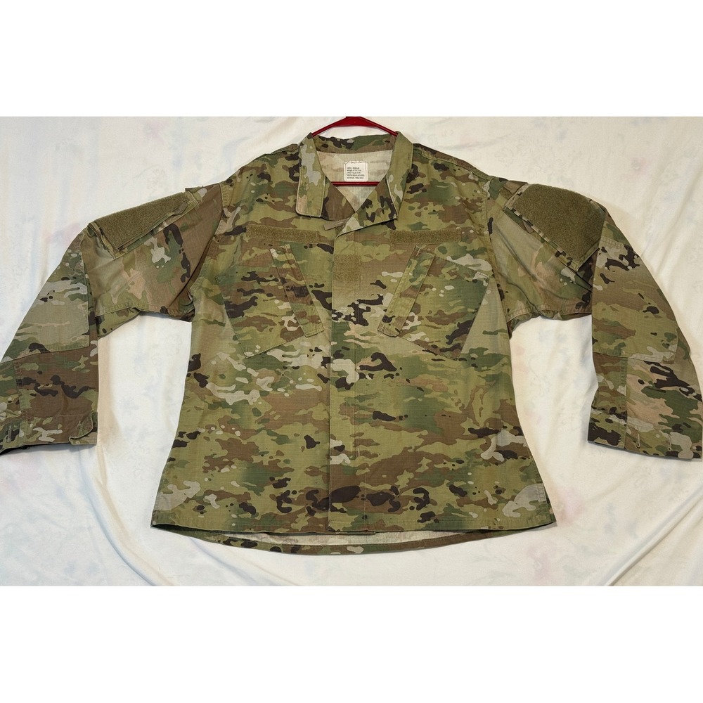 US Military OCP Multicam Combat Uniform Coat Large Regular Permethrin Treated